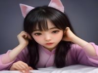 猫咪对着镜子里自己的倒影发出威胁叫声，神情严肃，搞笑猫咪视频